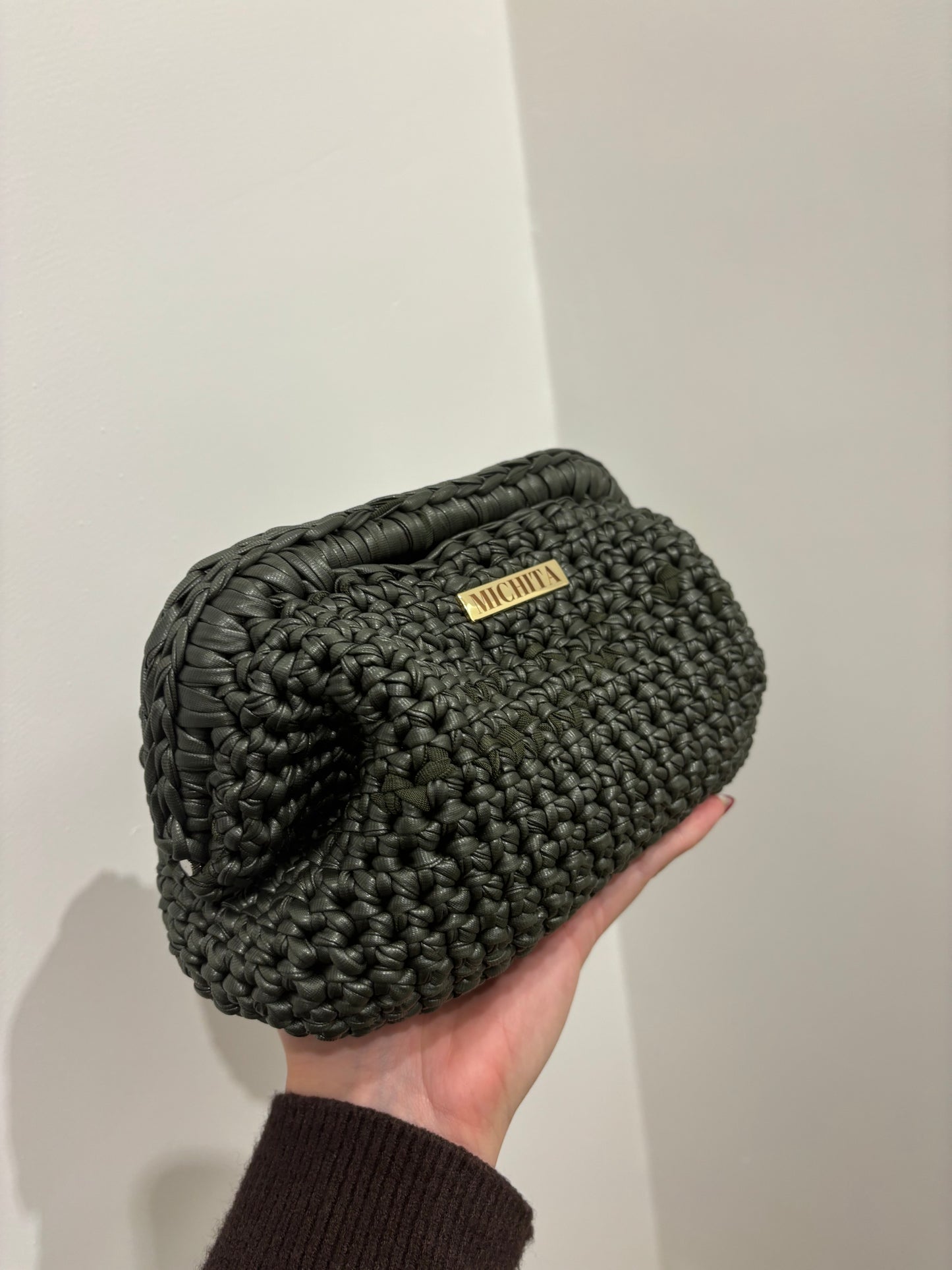 Clutch Bag INTRALMA-VERDE BOSCO