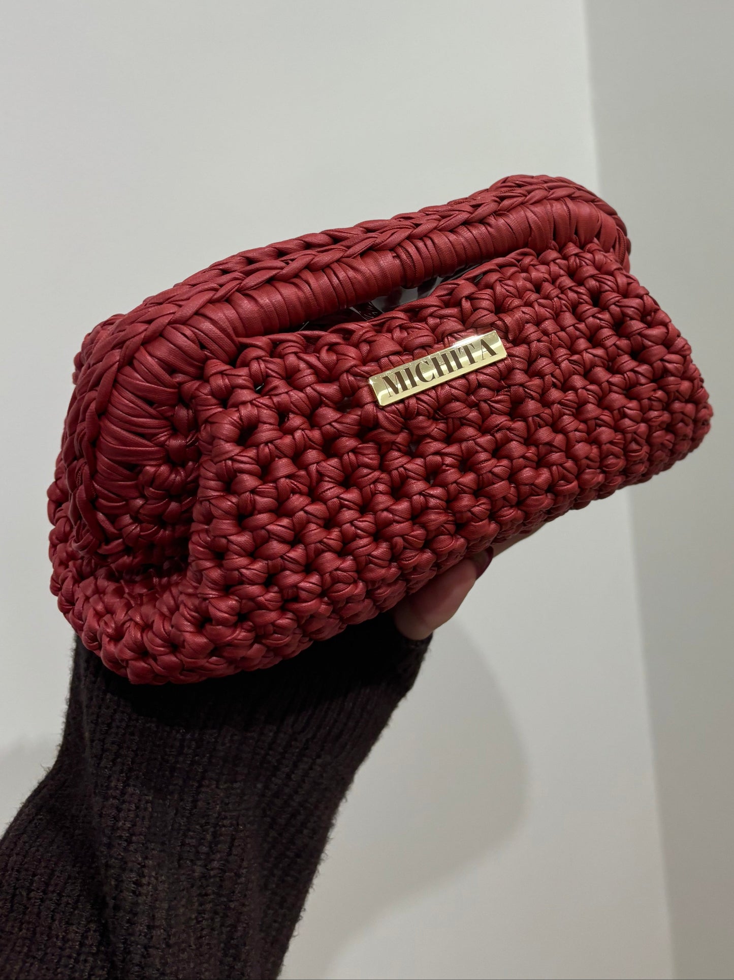 Clutch Bag INTRALMA-ROSSO CILIEGIA 2.0