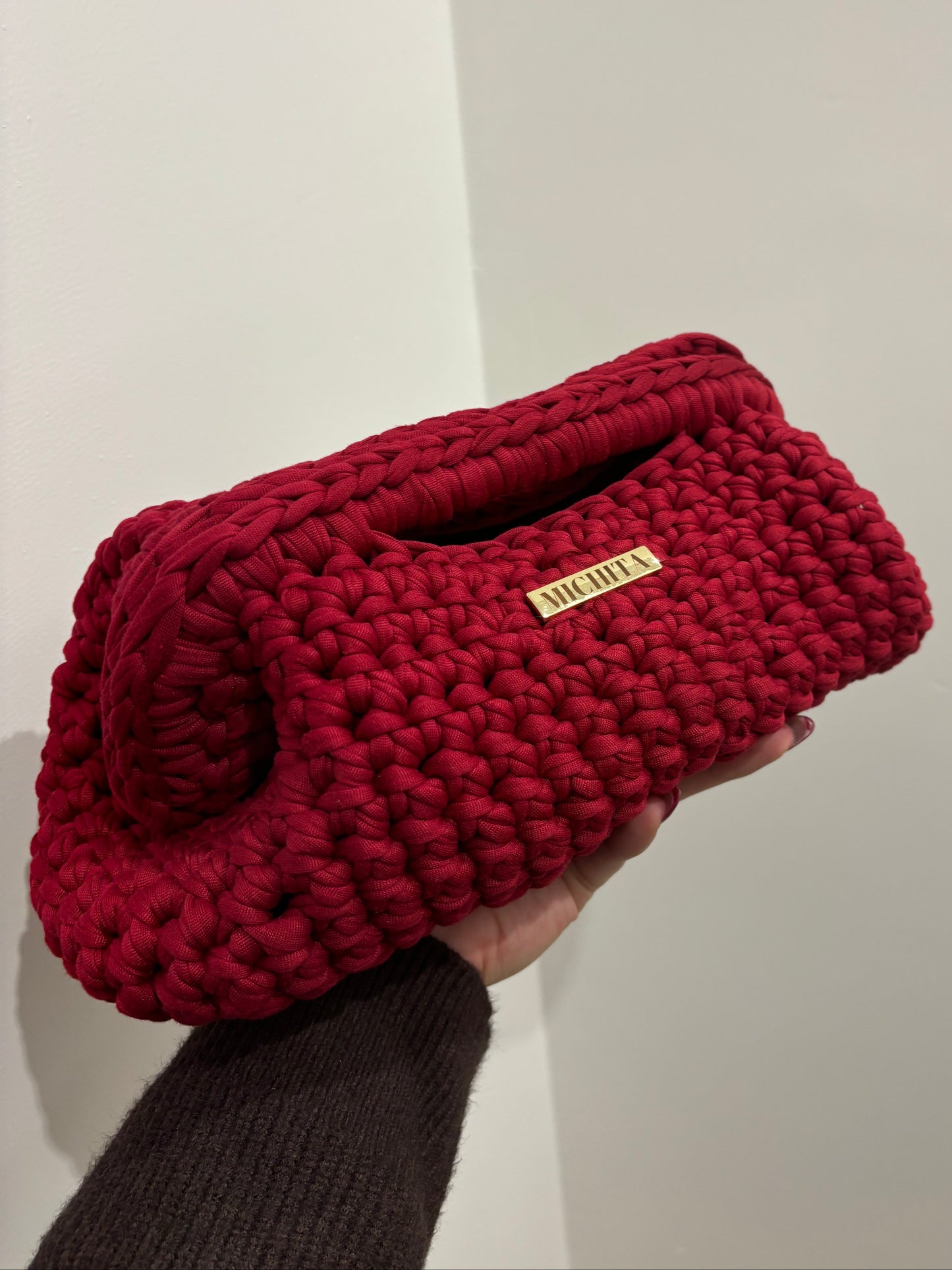 Clutch Bag INTRALMA-BORDEAUX