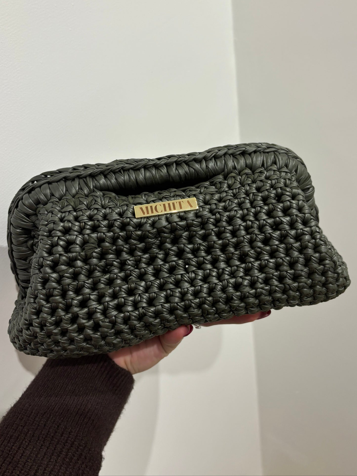 Clutch Bag INTRALMA-VERDE BOSCO