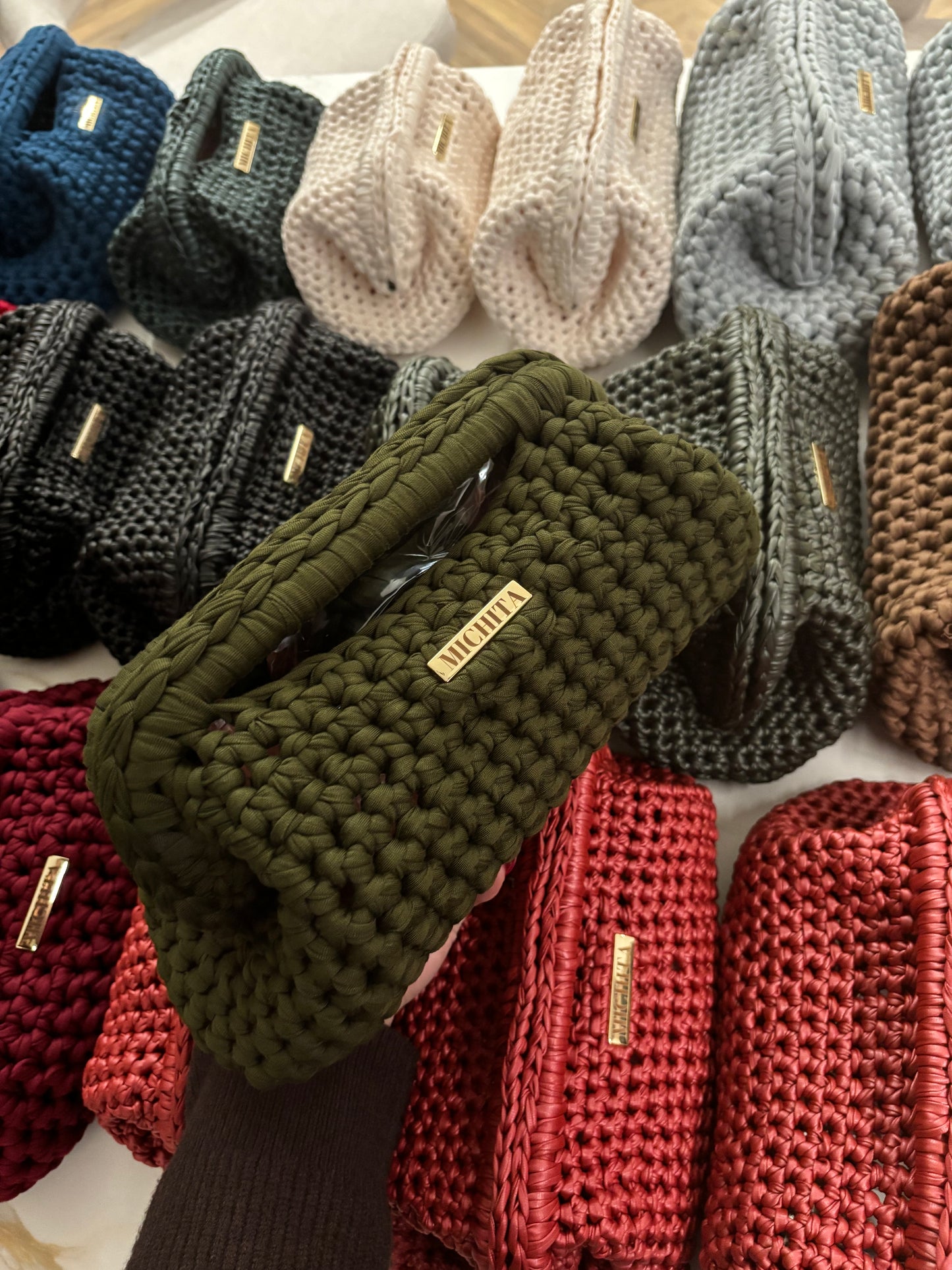 Clutch Bag INTRALMA-VERDE MILITARE