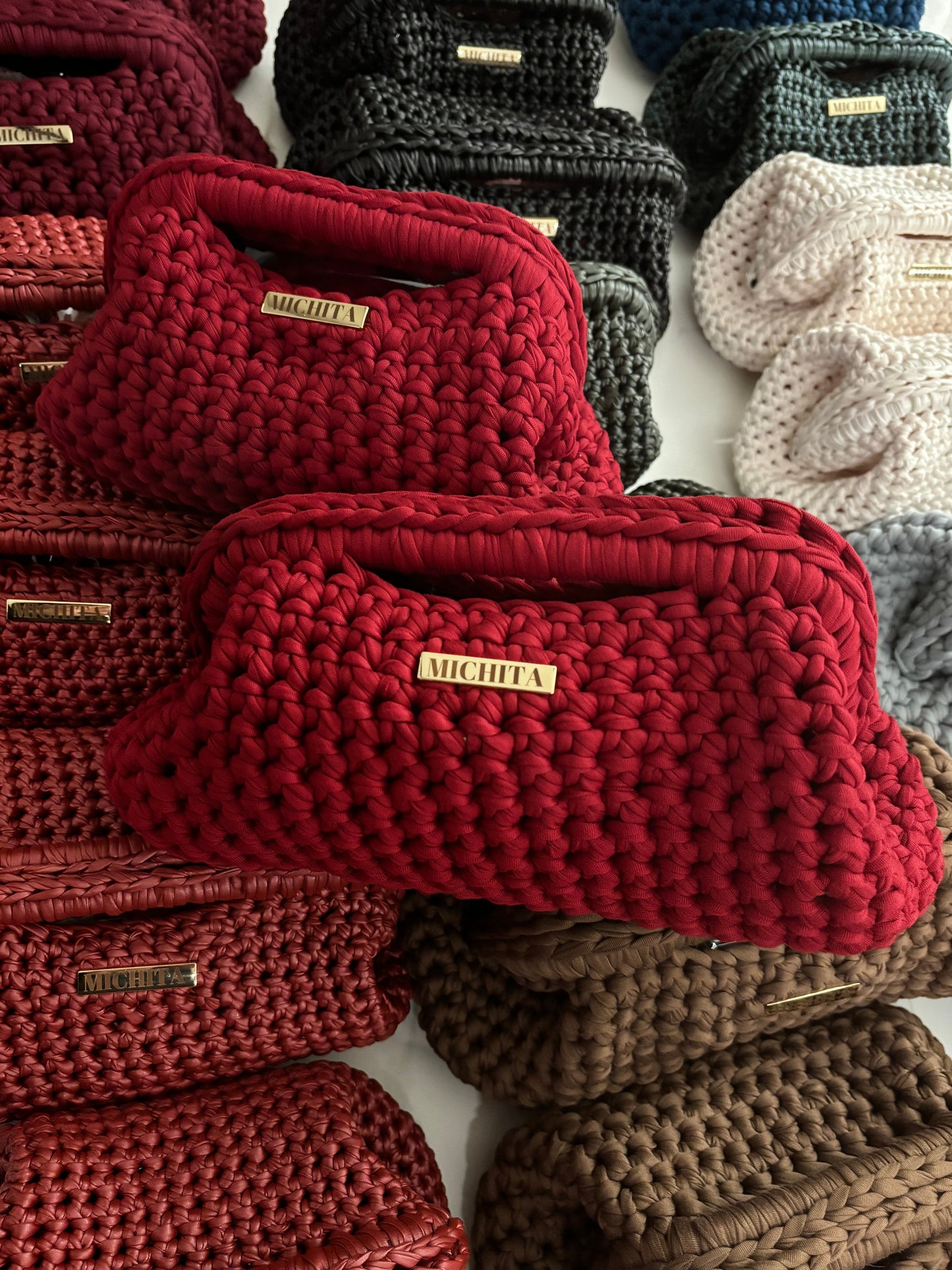 Clutch Bag INTRALMA-BORDEAUX