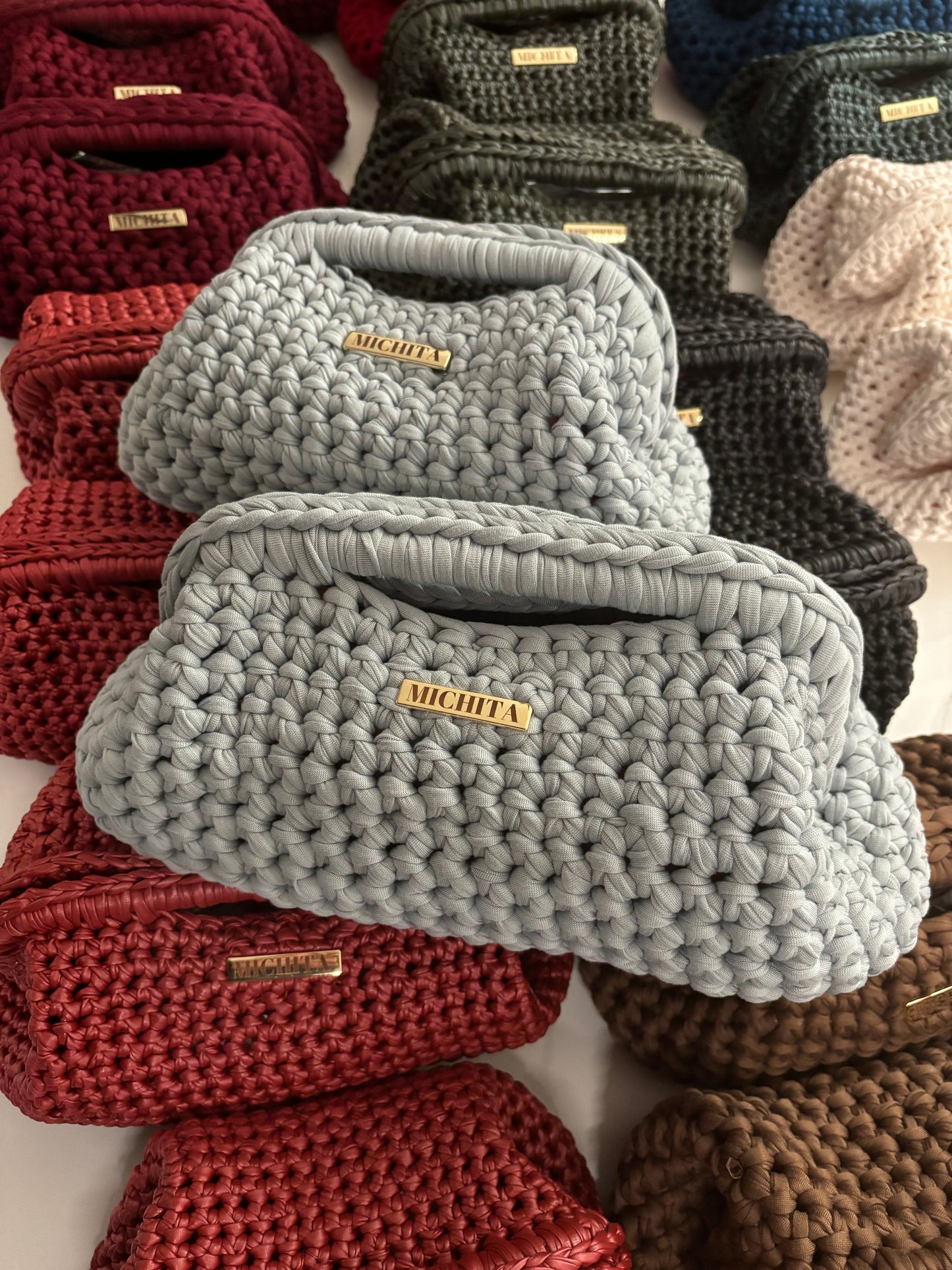 Clutch Bag INTRALMA-GRIGIO CHIARO