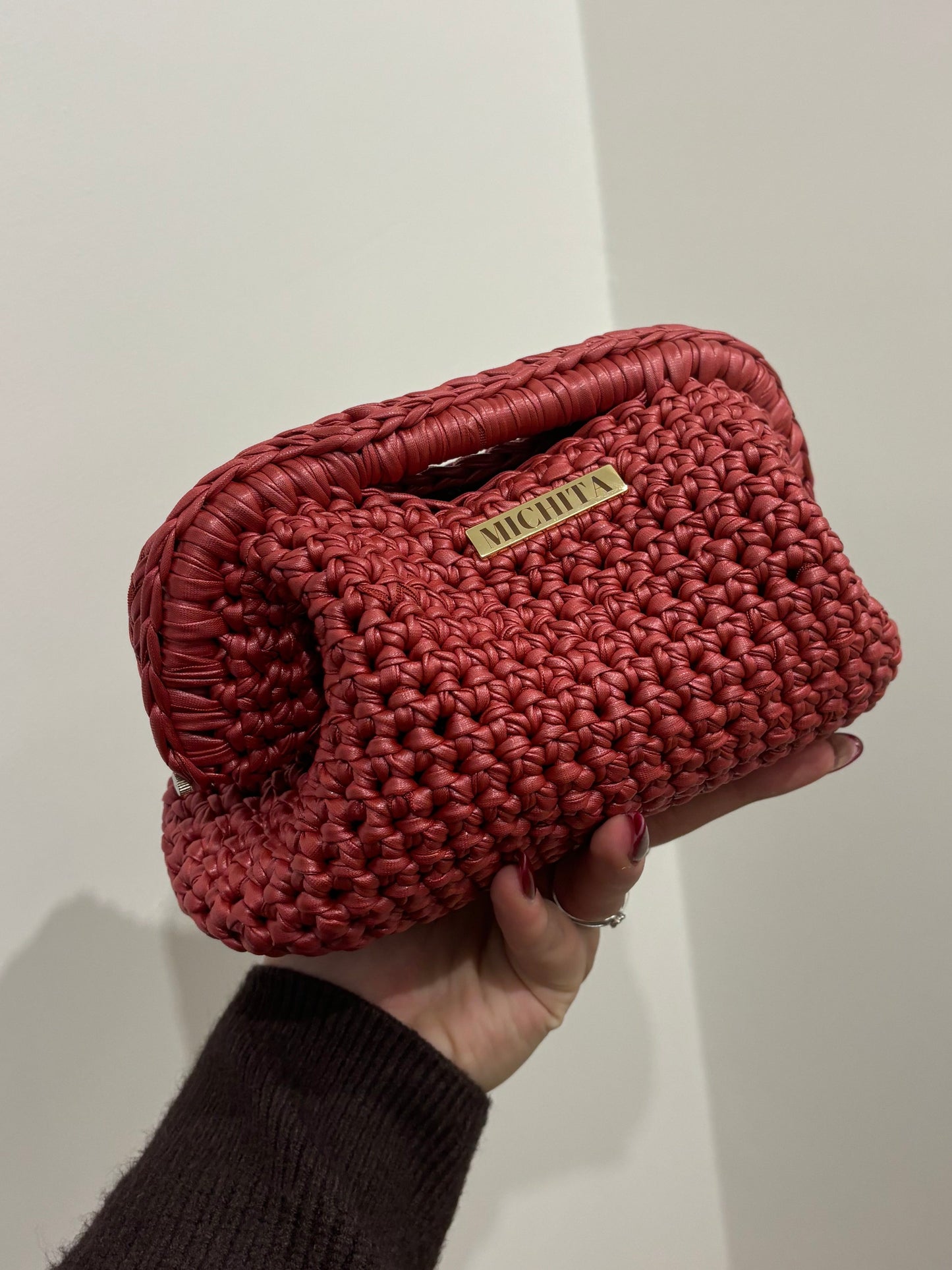 Clutch Bag INTRALMA-ROSSO CILIEGIA