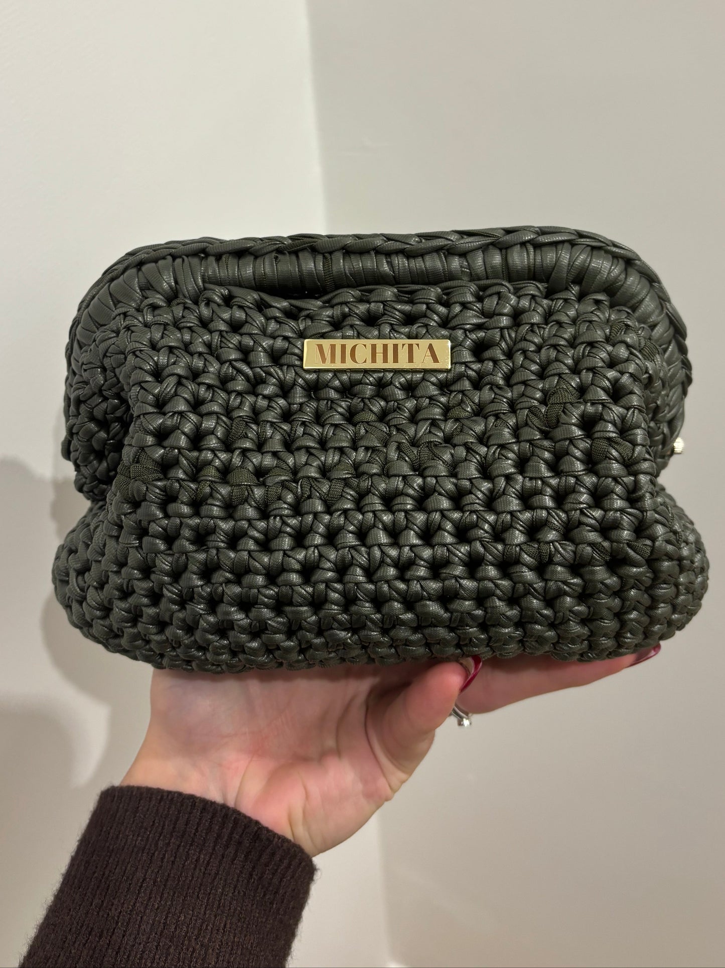 Clutch Bag INTRALMA-VERDE BOSCO