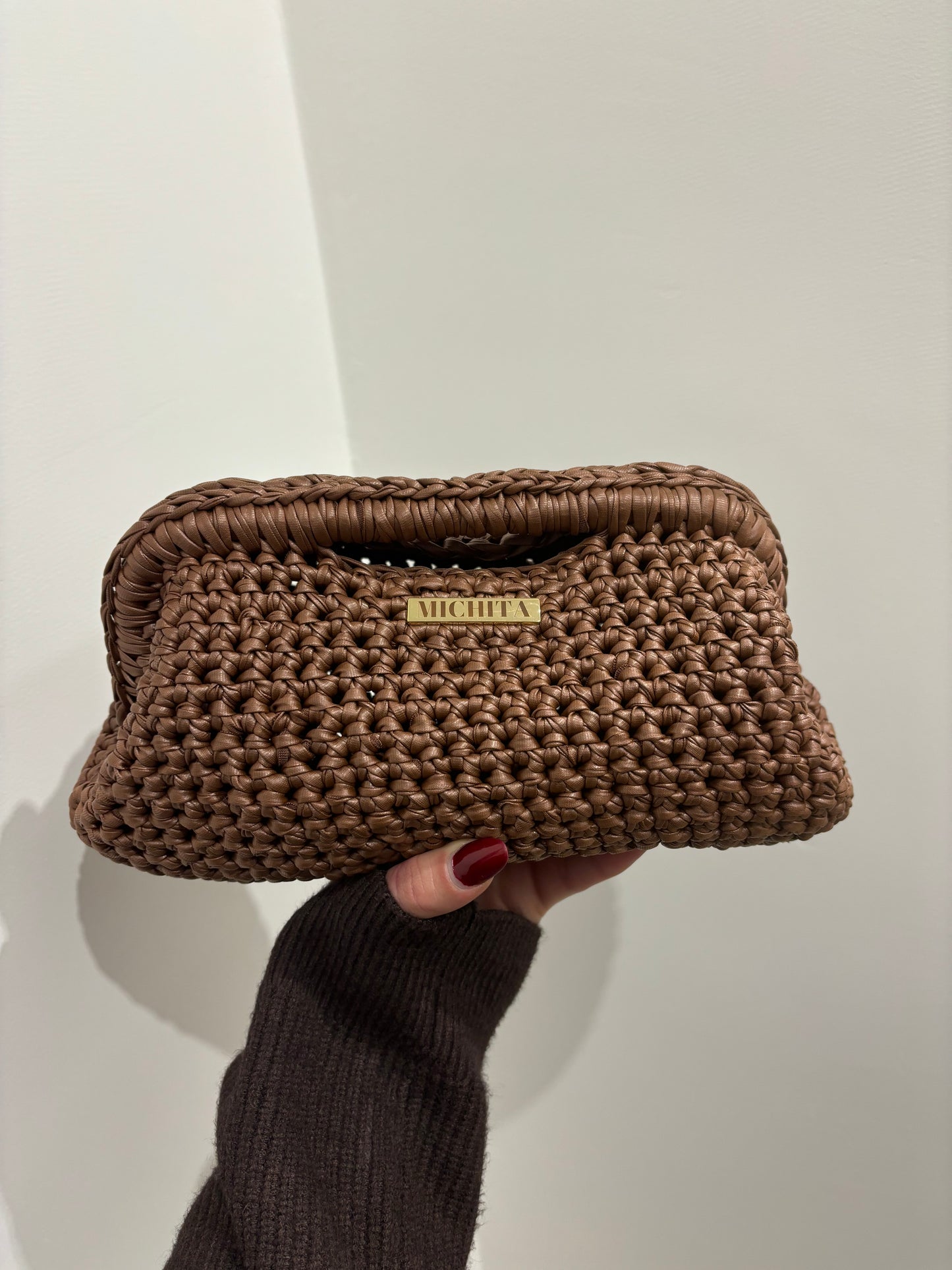 Clutch Bag INTRALMA-CUOIO