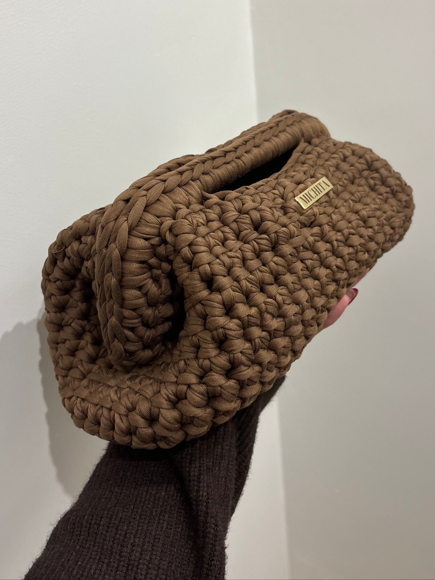 Clutch Bag INTRALMA-TOFFEE