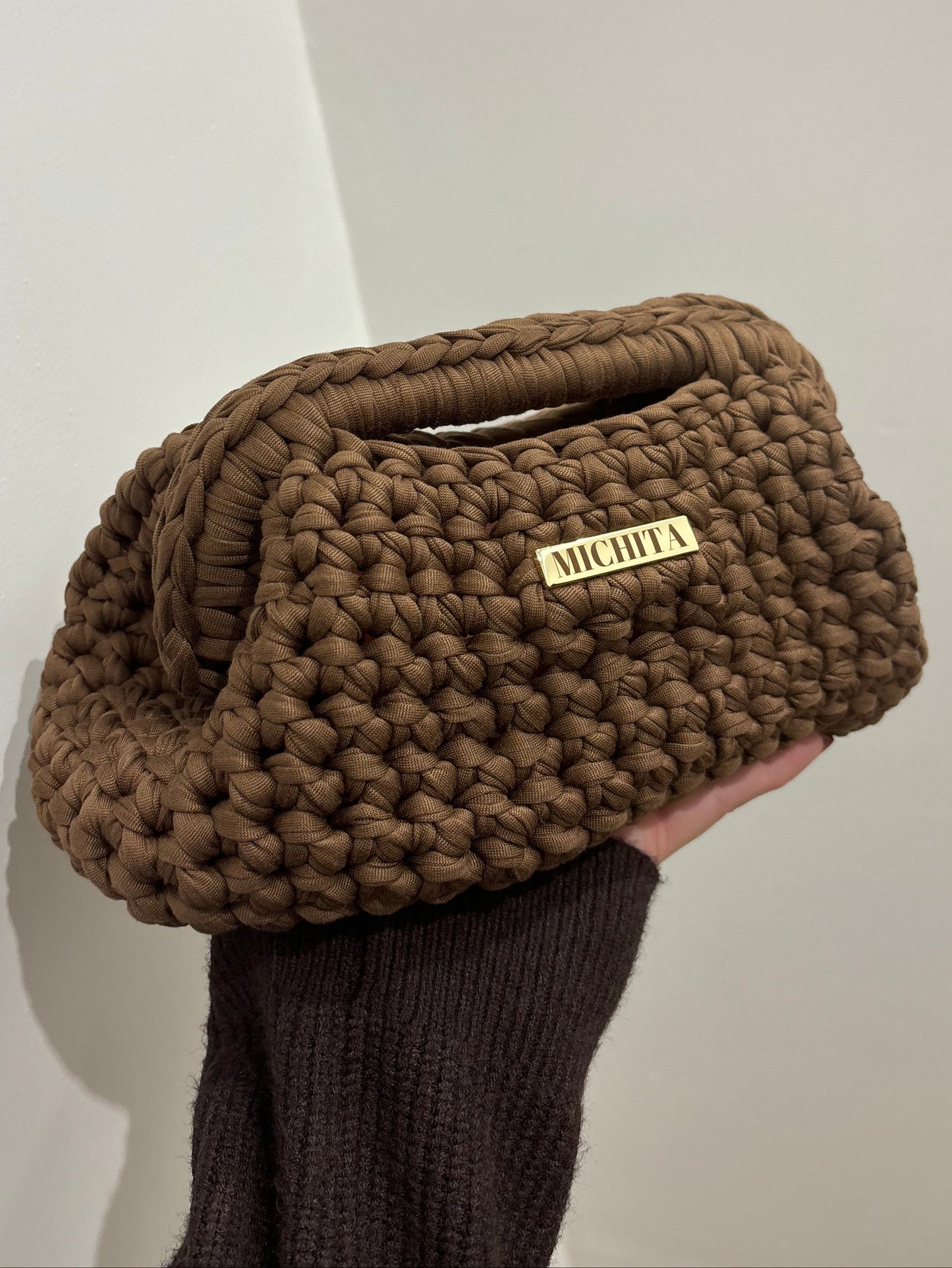 Clutch Bag INTRALMA-TOFFEE