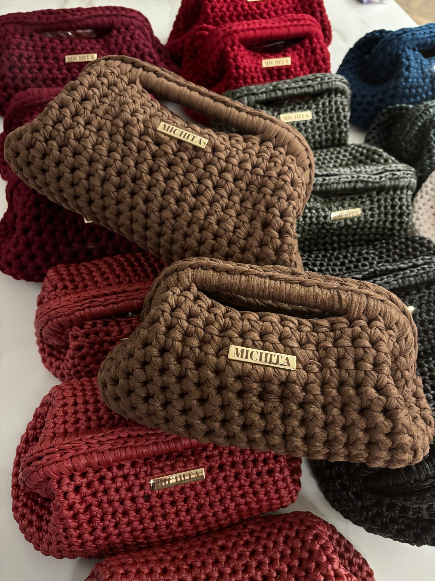 Clutch Bag INTRALMA-TOFFEE