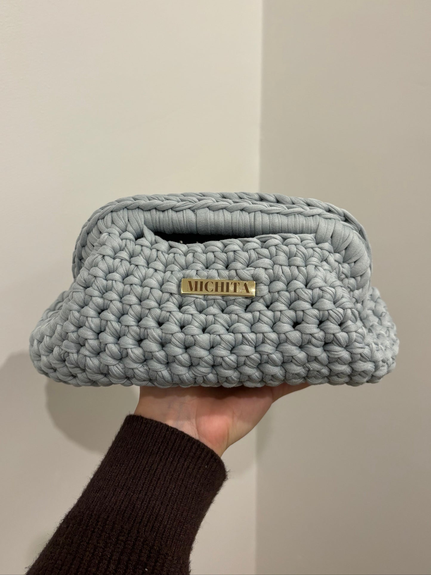 Clutch Bag INTRALMA-GRIGIO CHIARO