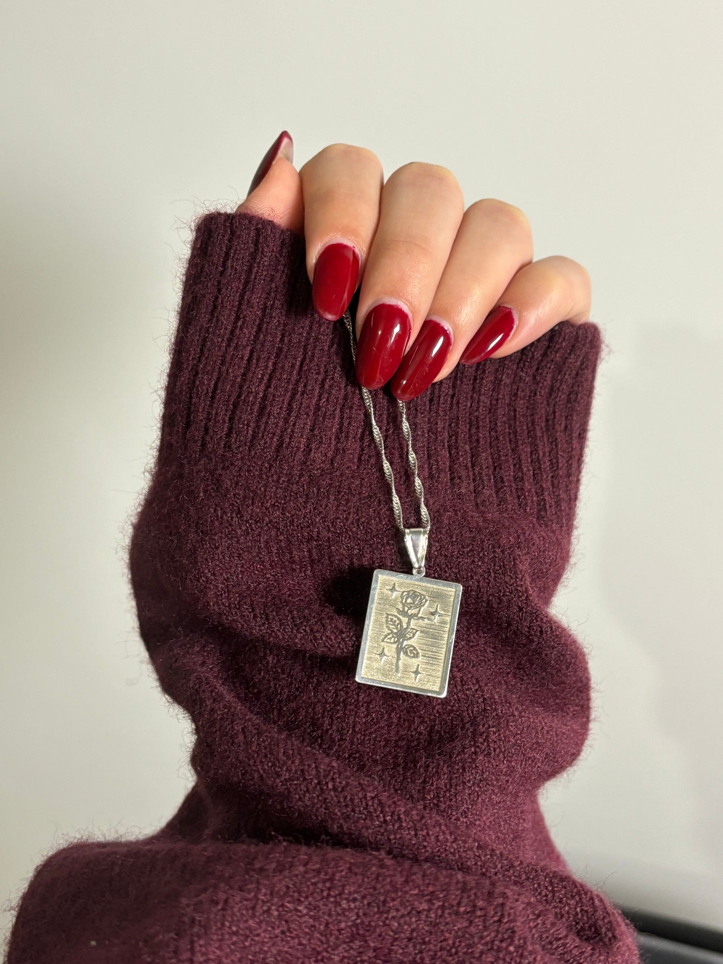 Collana con rosa Michita 