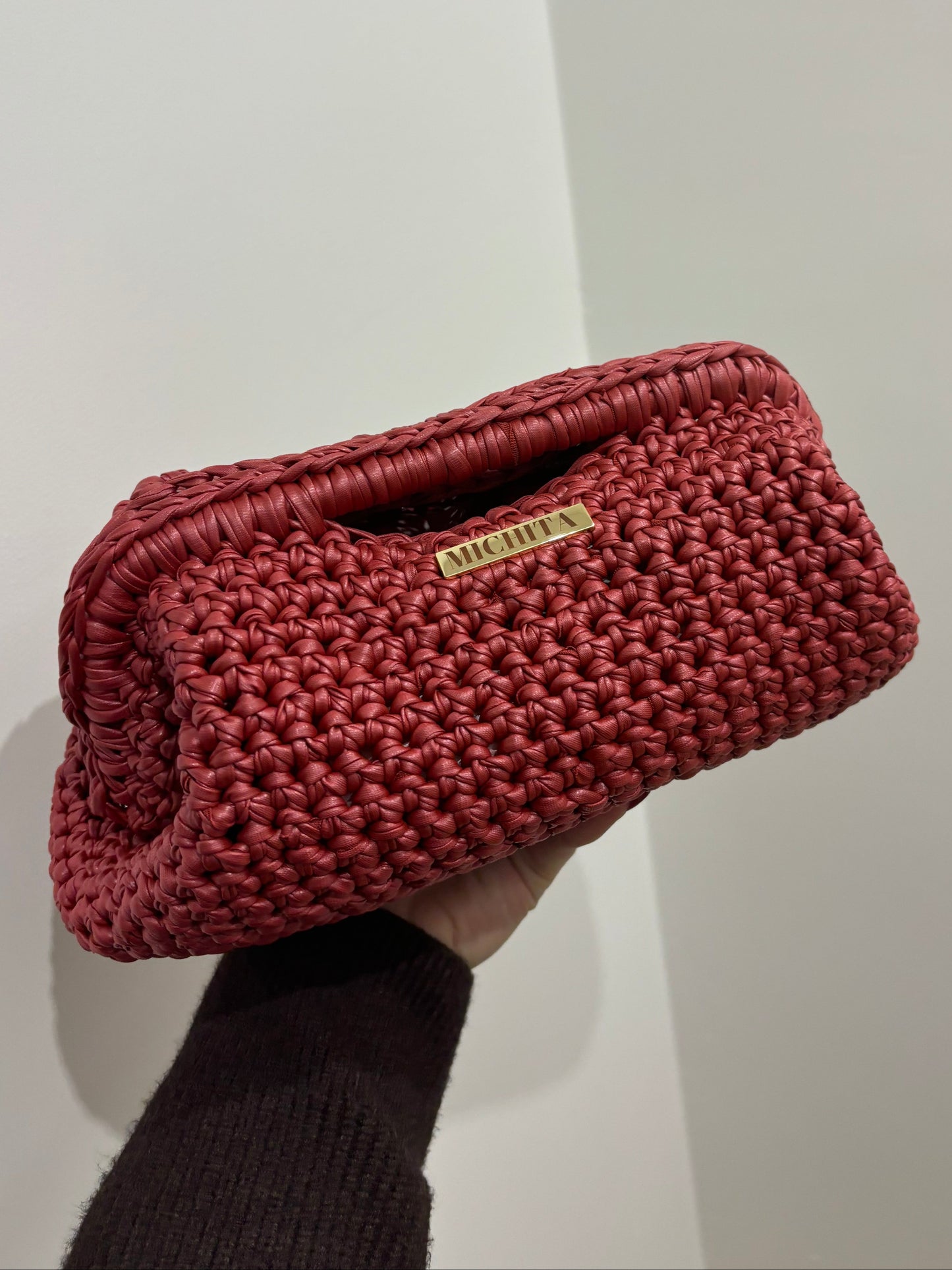 Clutch Bag INTRALMA-ROSSO CILIEGIA