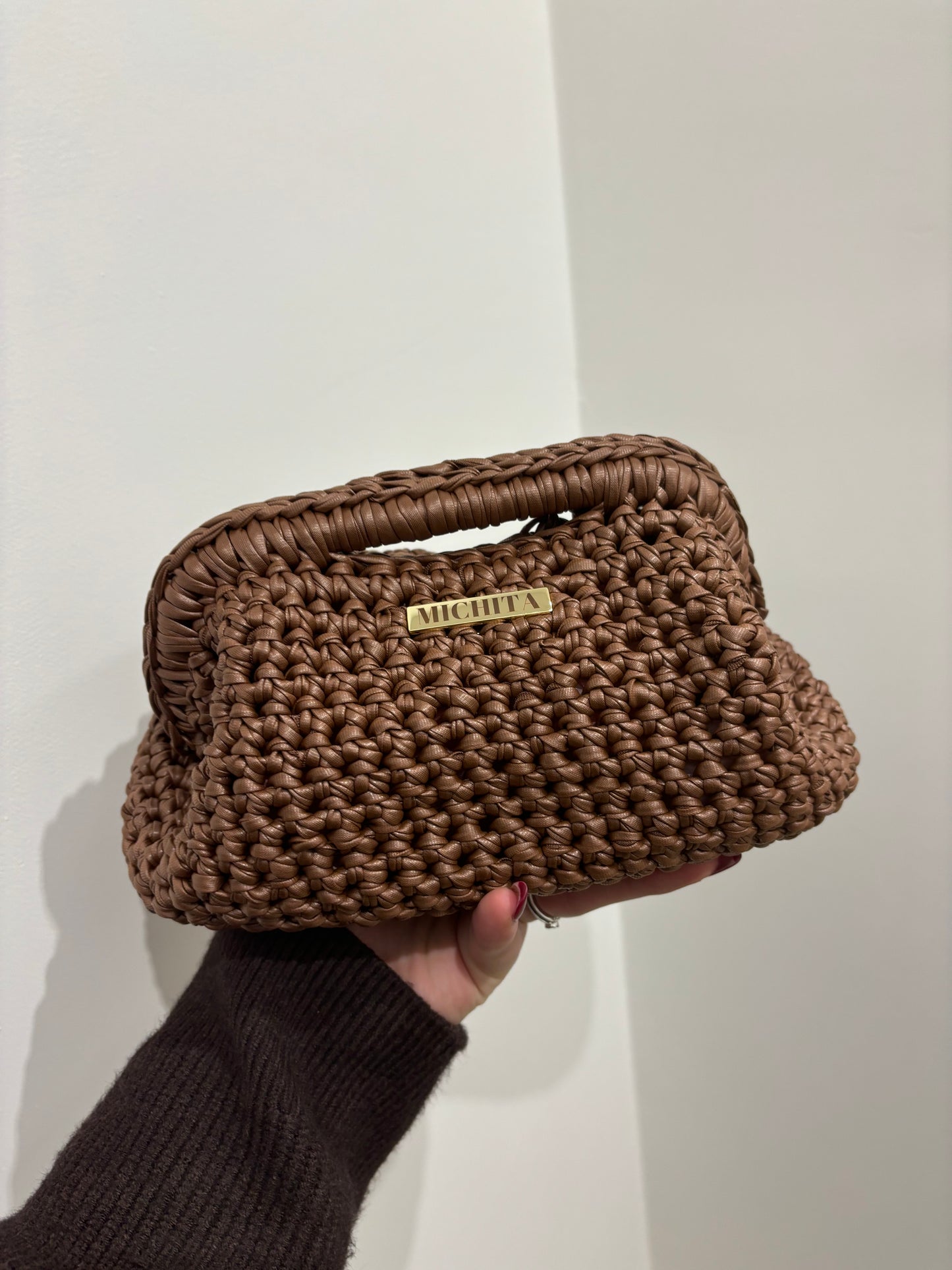 Clutch Bag INTRALMA-CUOIO