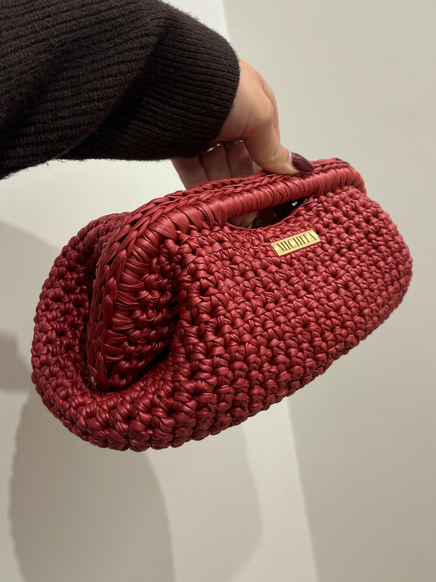 Clutch Bag INTRALMA-ROSSO CILIEGIA 2.0
