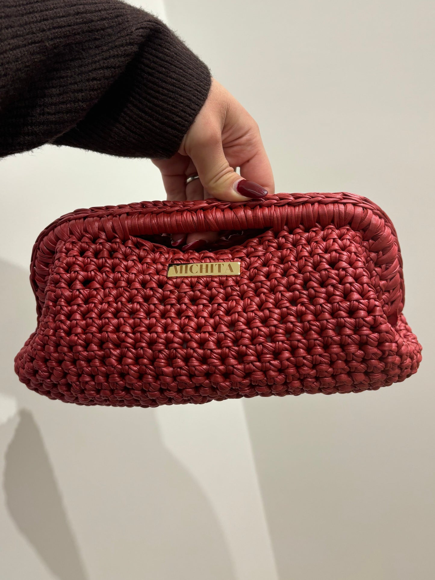 Clutch Bag INTRALMA-ROSSO CILIEGIA 2.0