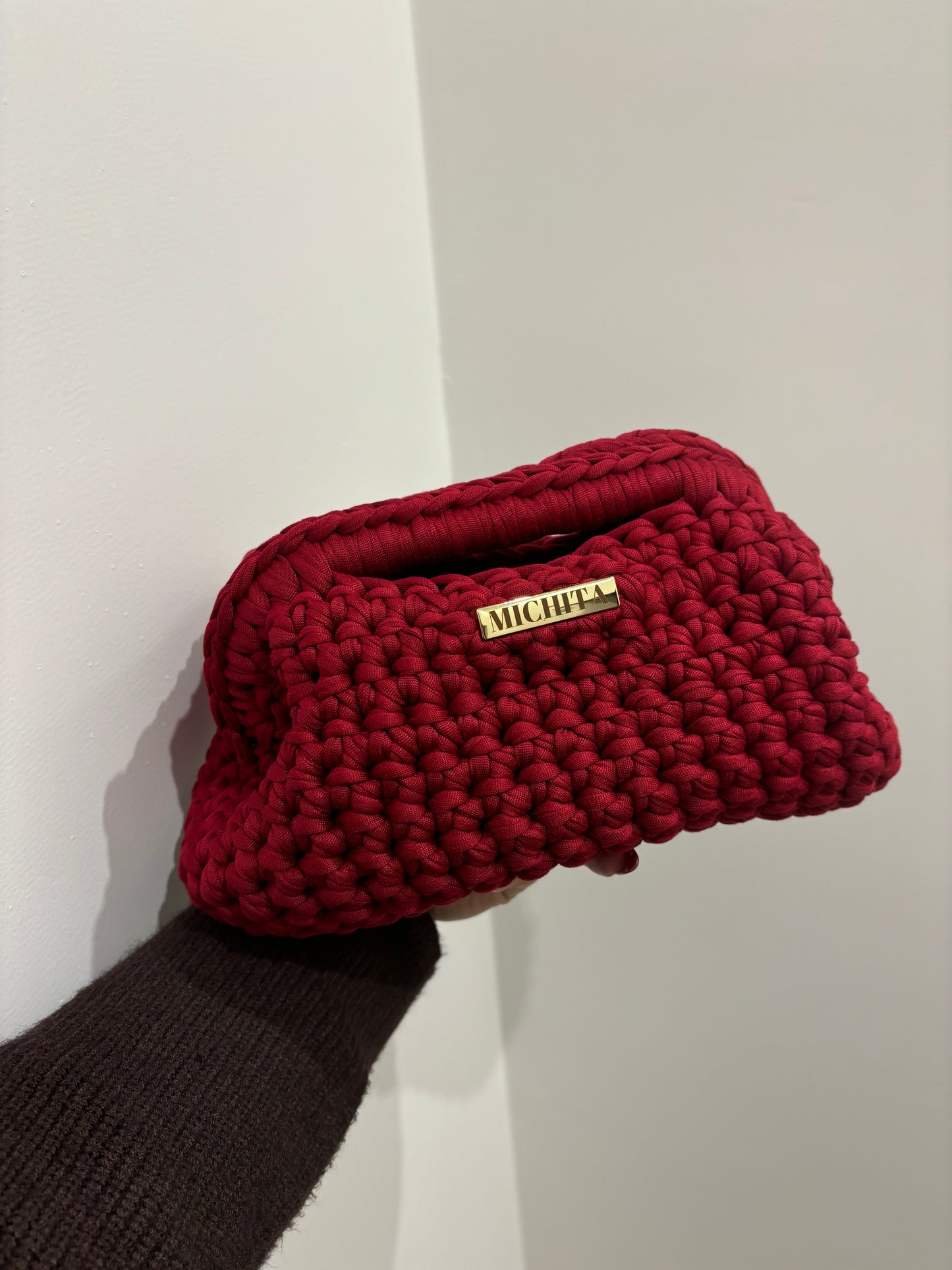 Clutch Bag INTRALMA-BORDEAUX