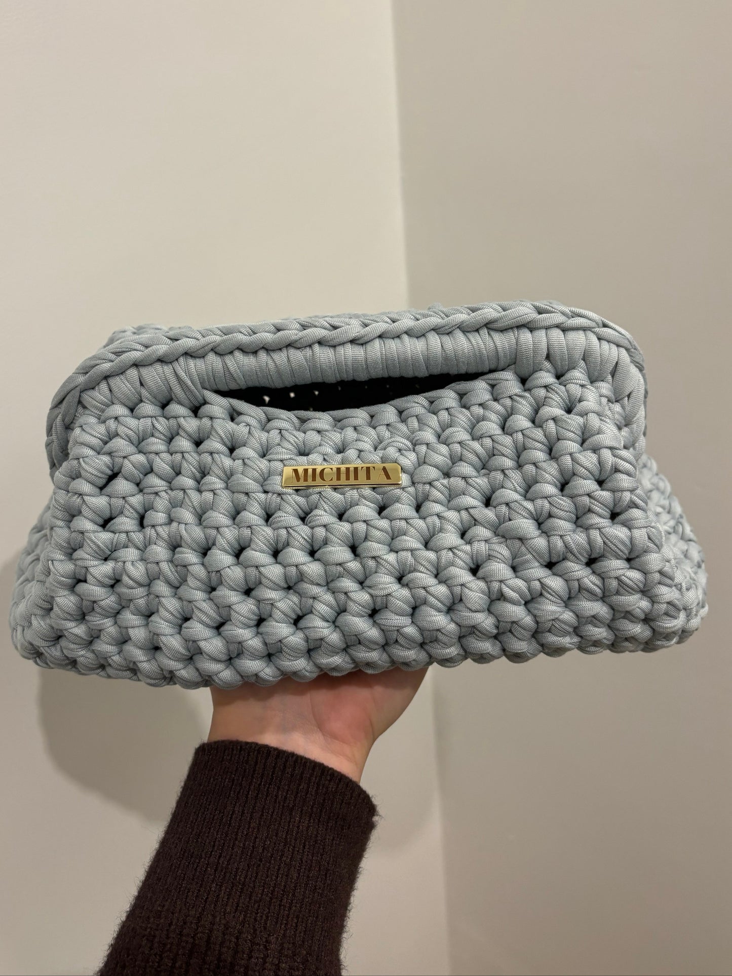 Clutch Bag INTRALMA-GRIGIO CHIARO