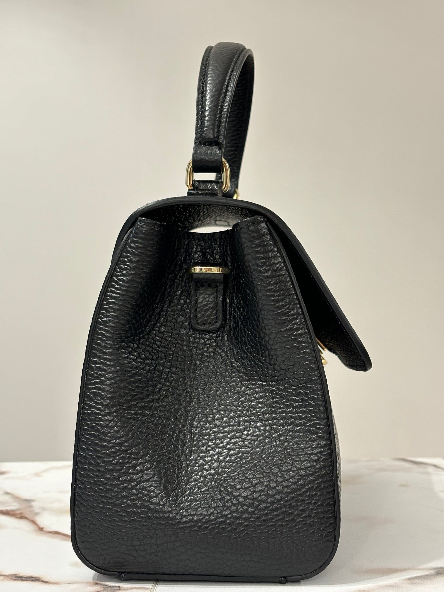 Florence Bag nera vista laterale- Michita