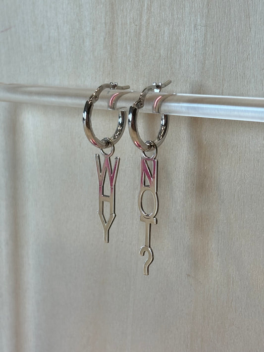 Orecchini why not ? color argento