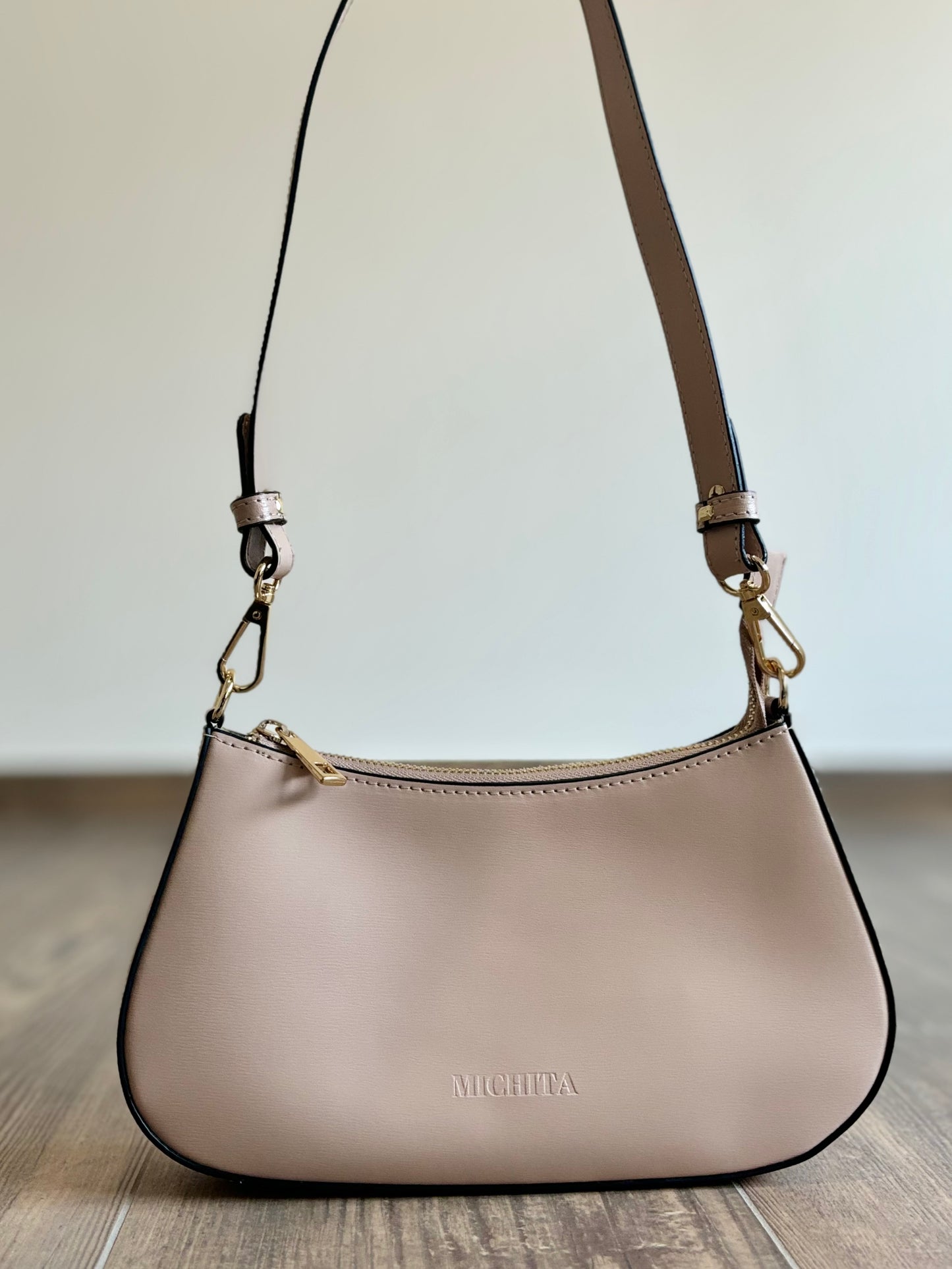 Michita Bag Cipria vista frontale