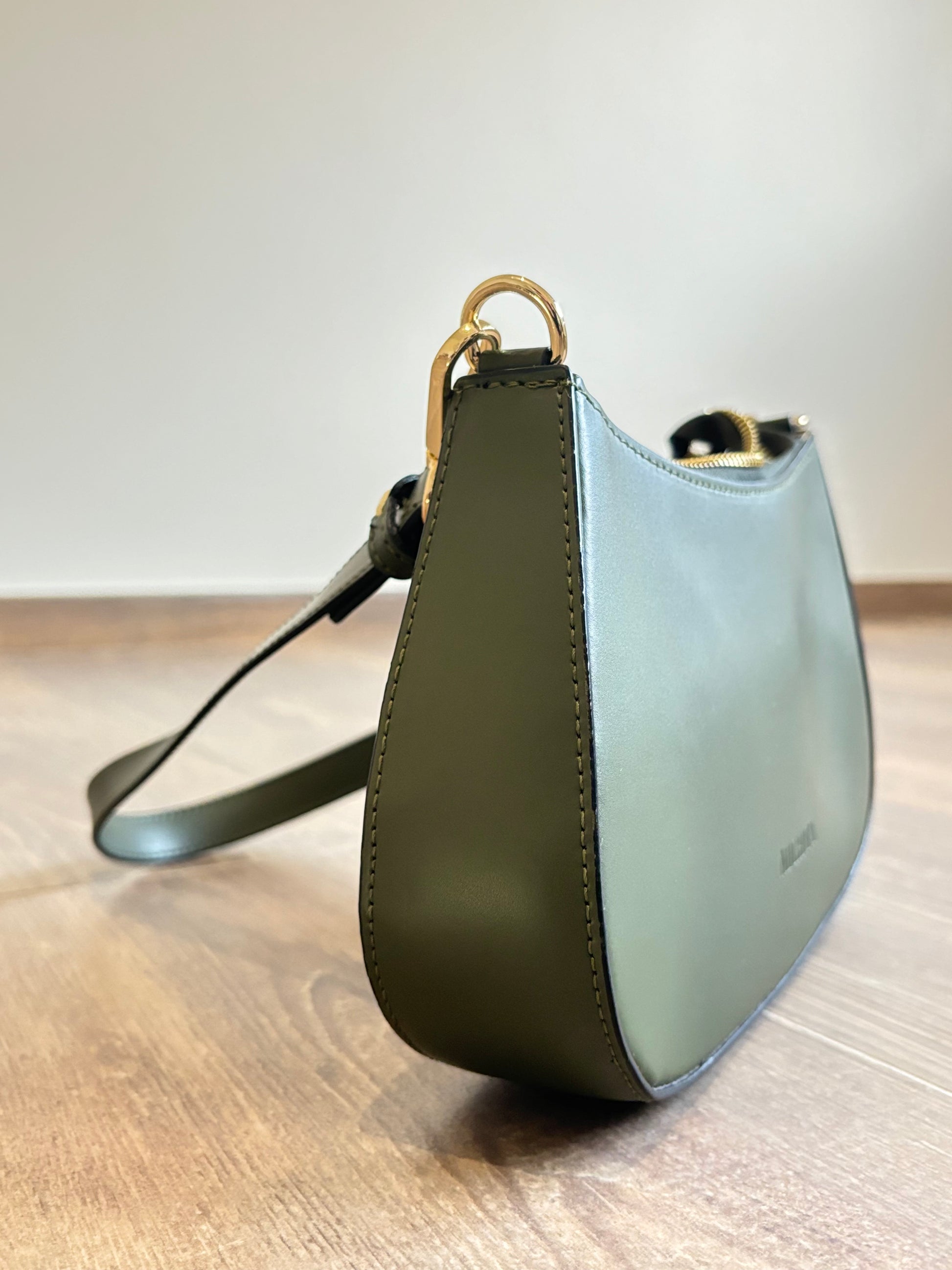michita bag verde militare laterale